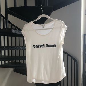 Joie T Shirt Tanti Baci